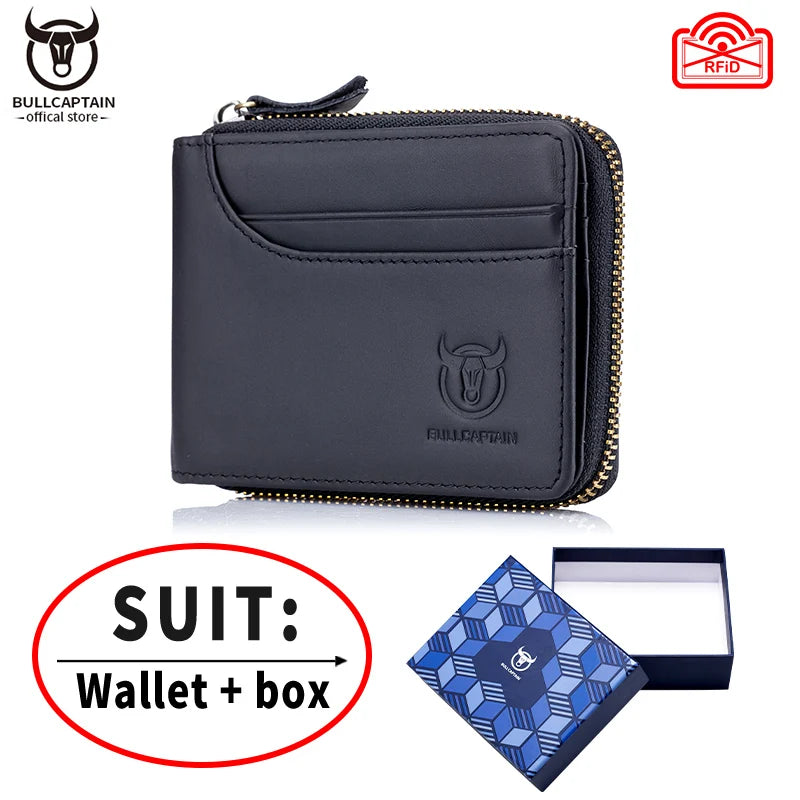 Portefeuille  en Cuir de Vachette - Design Retro & Sécurité RFID Intégrée — photo 7