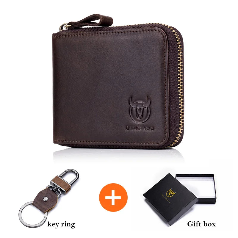 Portefeuille  en Cuir de Vachette - Élégance Retro & Sécurité RFID — photo 10