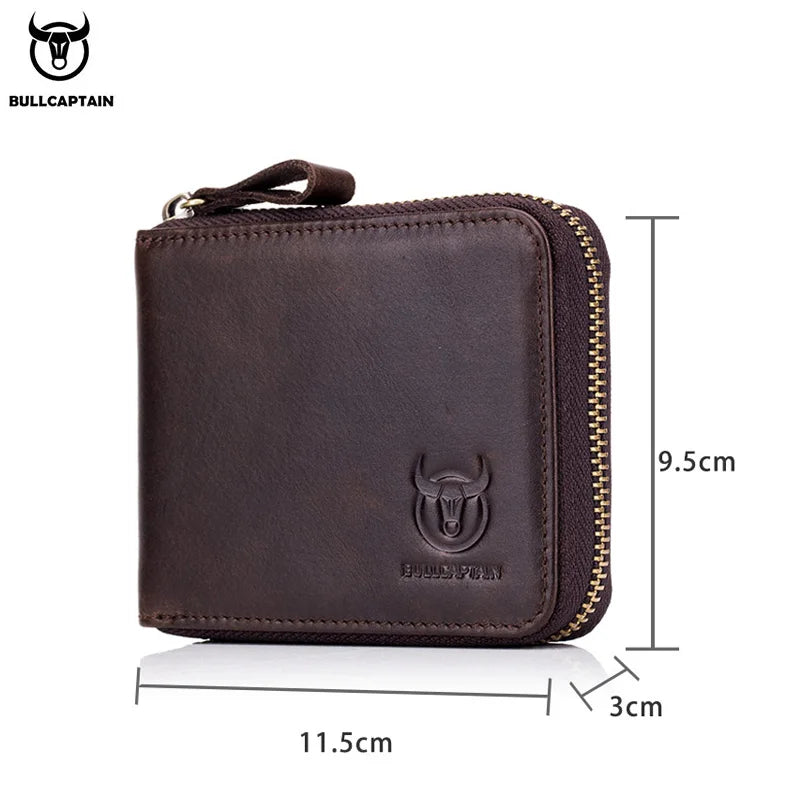 Portefeuille  en Cuir de Vachette - Élégance Retro & Sécurité RFID — photo 6