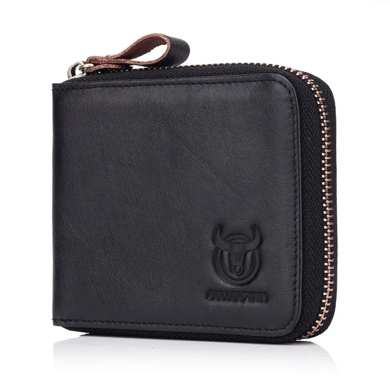 Portefeuille  en Cuir de Vachette - Élégance Retro & Sécurité RFID — photo 7