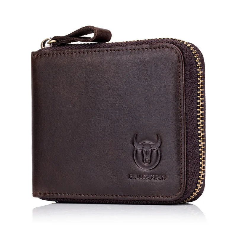 Portefeuille  en Cuir de Vachette - Élégance Retro & Sécurité RFID — photo 8
