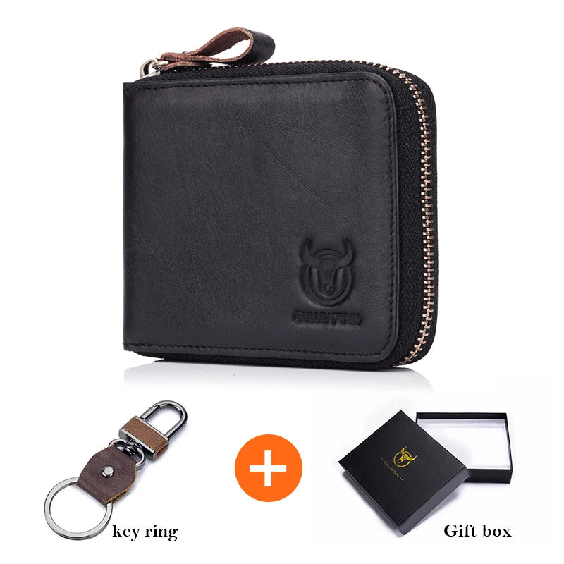 Portefeuille  en Cuir de Vachette - Élégance Retro & Sécurité RFID — photo 9