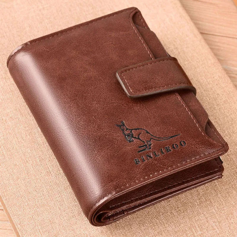 Portefeuille  en cuir véritable - Sécurité RFID et double fermeture — photo 1