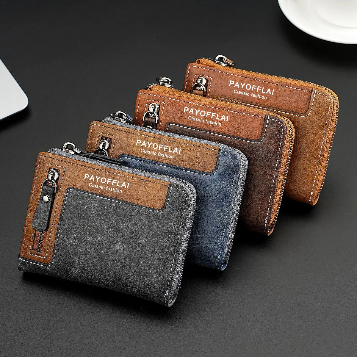 Portefeuille Homme - Élégance "Designer" et format compact — photo 2 Image