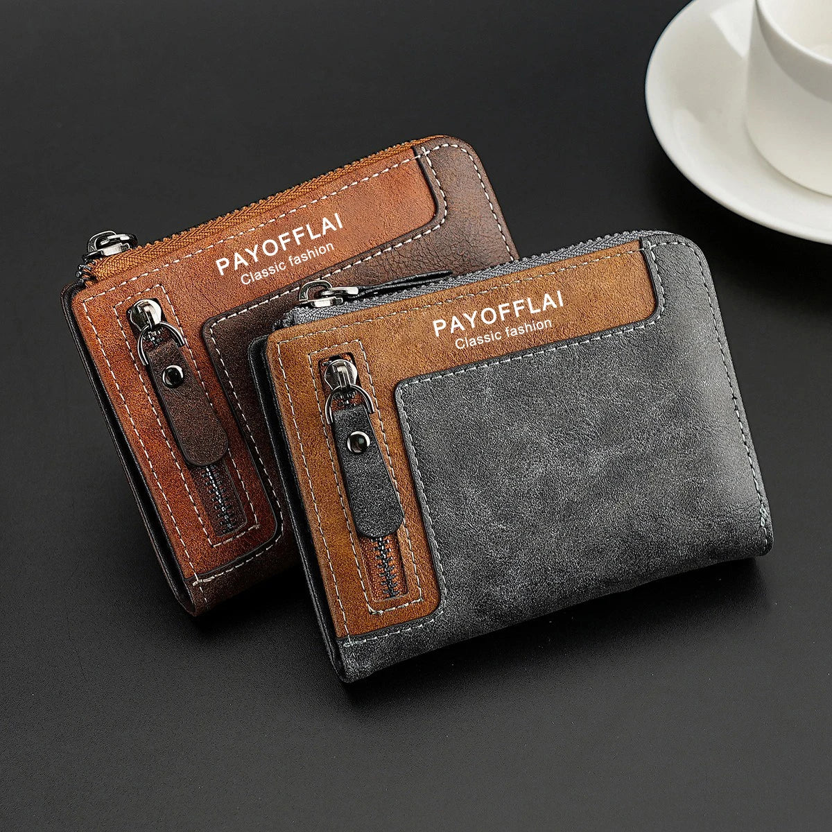 Portefeuille Homme - Élégance "Designer" et format compact — photo 3
