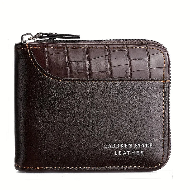 Portefeuille Business pour homme avec protection RFID et fermeture éclair — photo 7