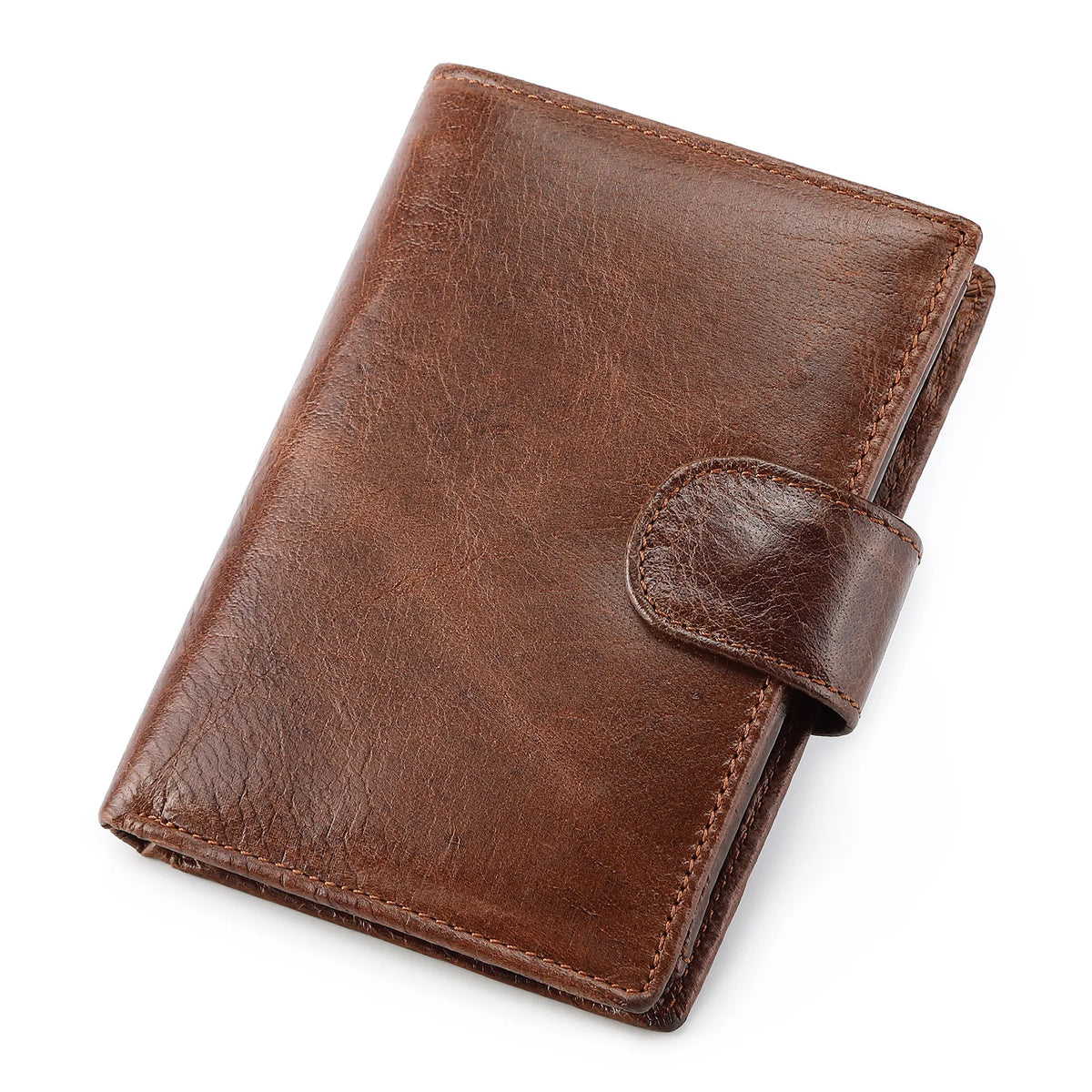 Portefeuille Homme en Cuir de Vachette Véritable 100% avec Protection RFID et Style Vintage — photo 7