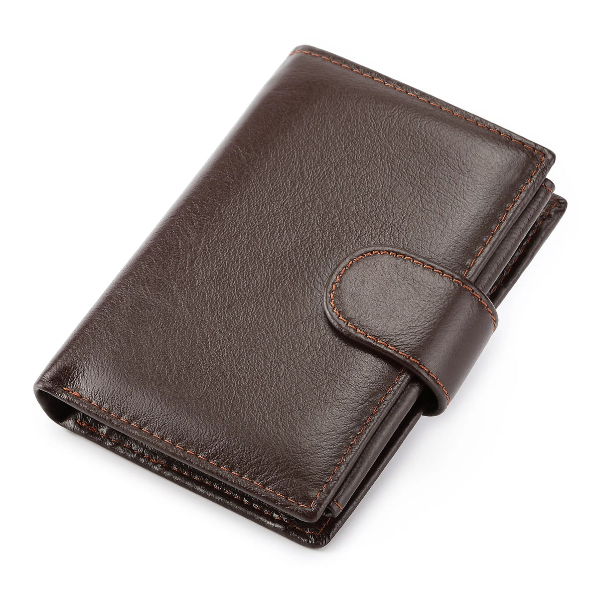 Portefeuille Homme en Cuir de Vachette Véritable 100% avec Protection RFID et Style Vintage — photo 8