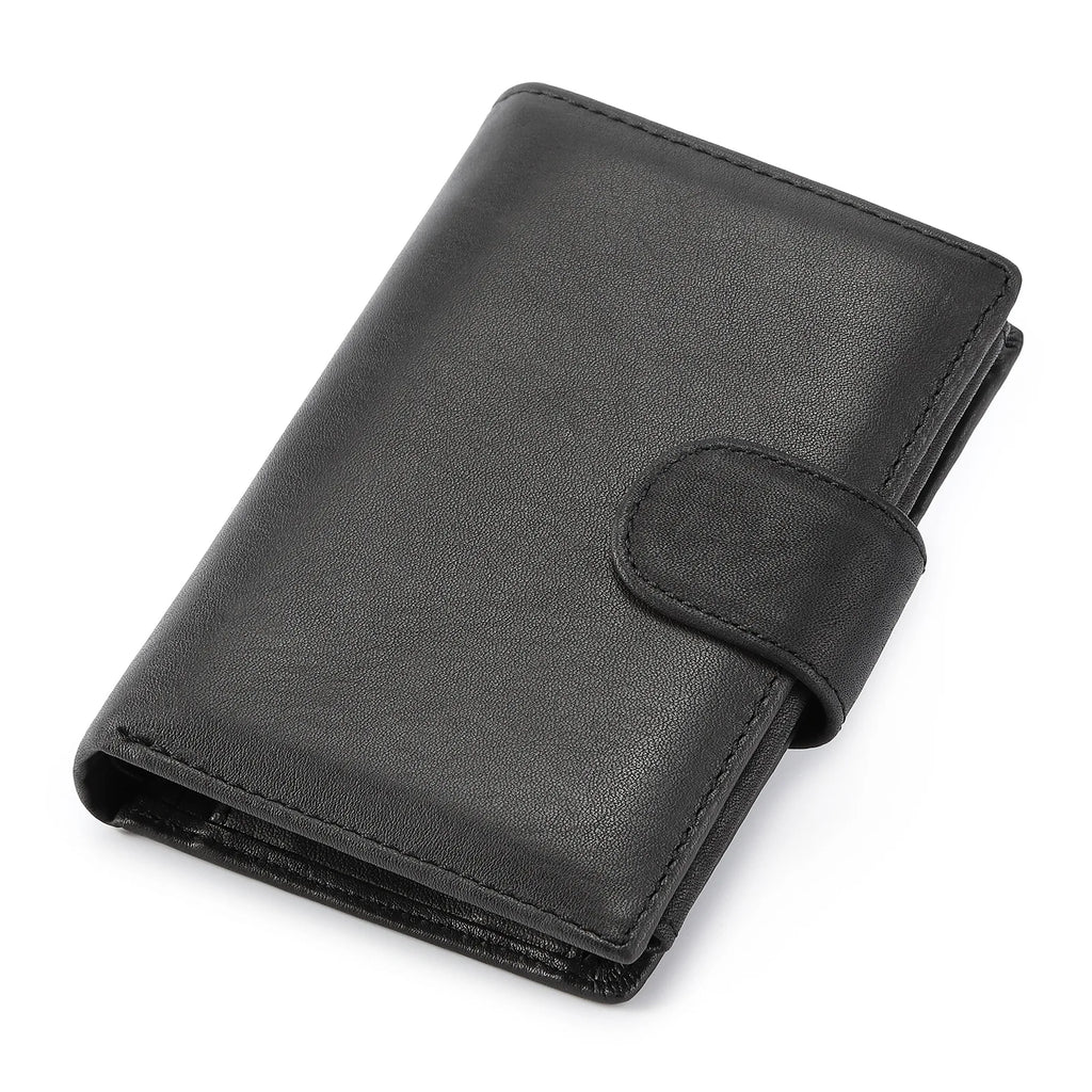 Portefeuille Homme en Cuir de Vachette Véritable 100% avec Protection RFID et Style Vintage — photo 9