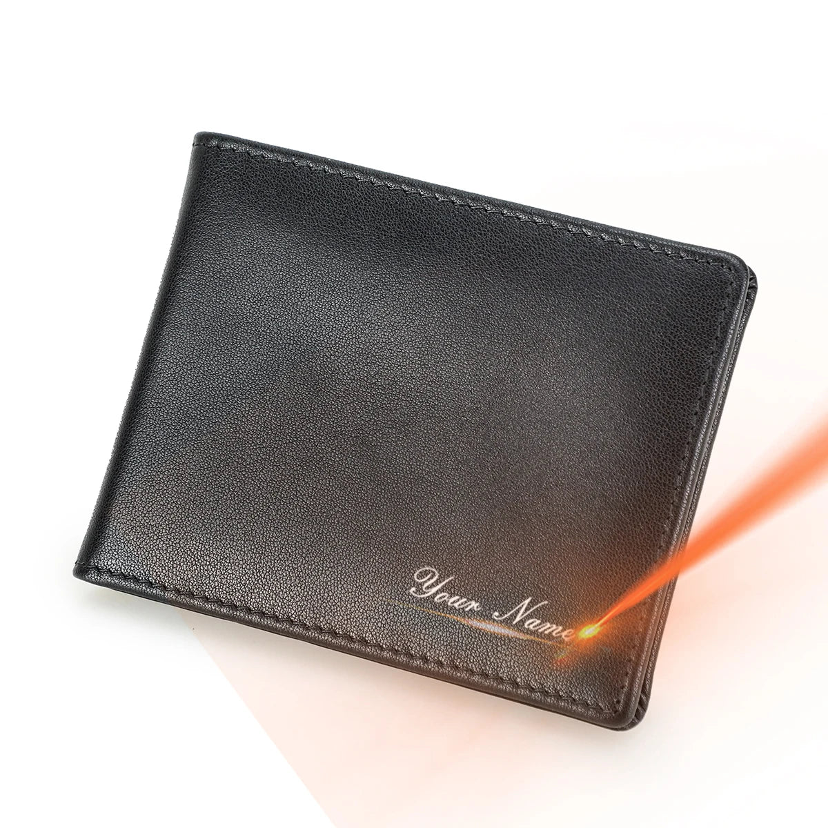 Portefeuille slim en cuir véritable pour homme - format mini — photo 10