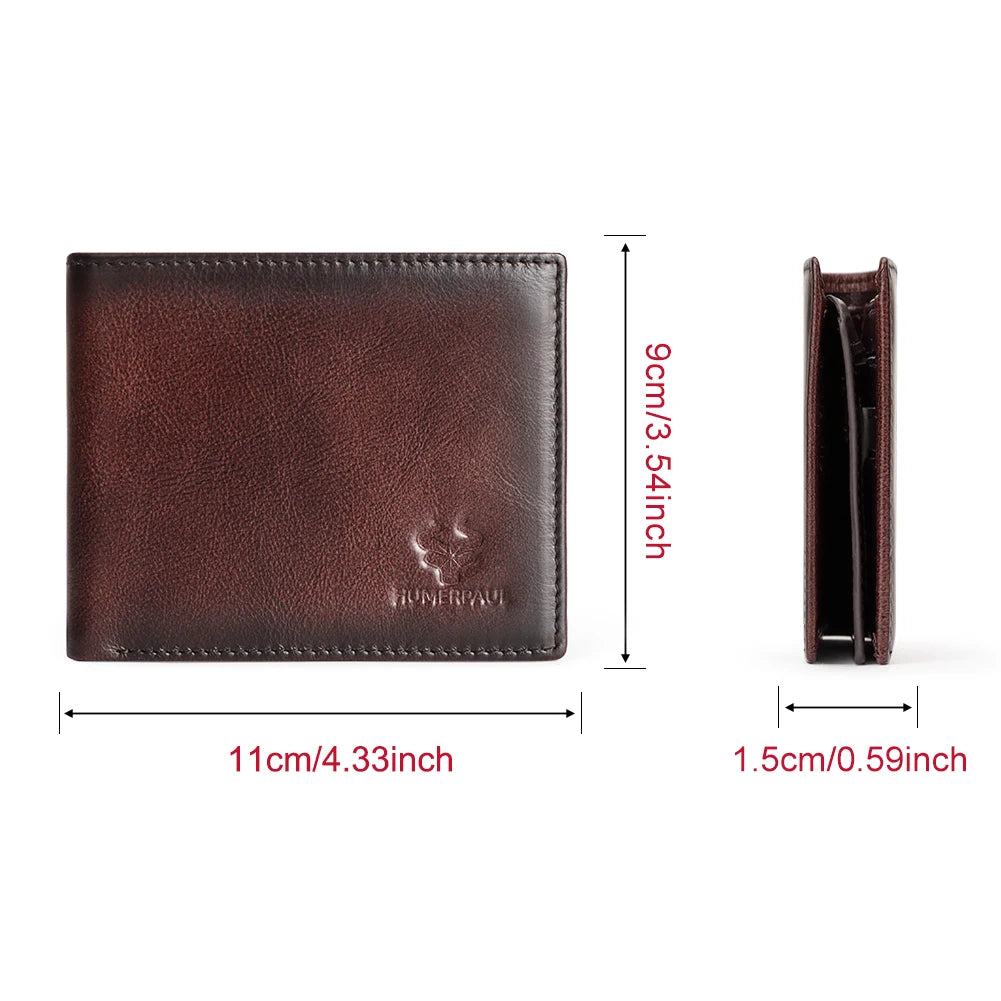 Portefeuille en Cuir Véritable - Organisation Premium & Sécurité RFID — photo 6