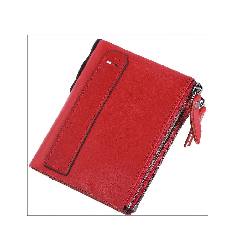 Portefeuille  en cuir de vachette 100% véritable - Style Vintage & Haute Sécurité — photo 8