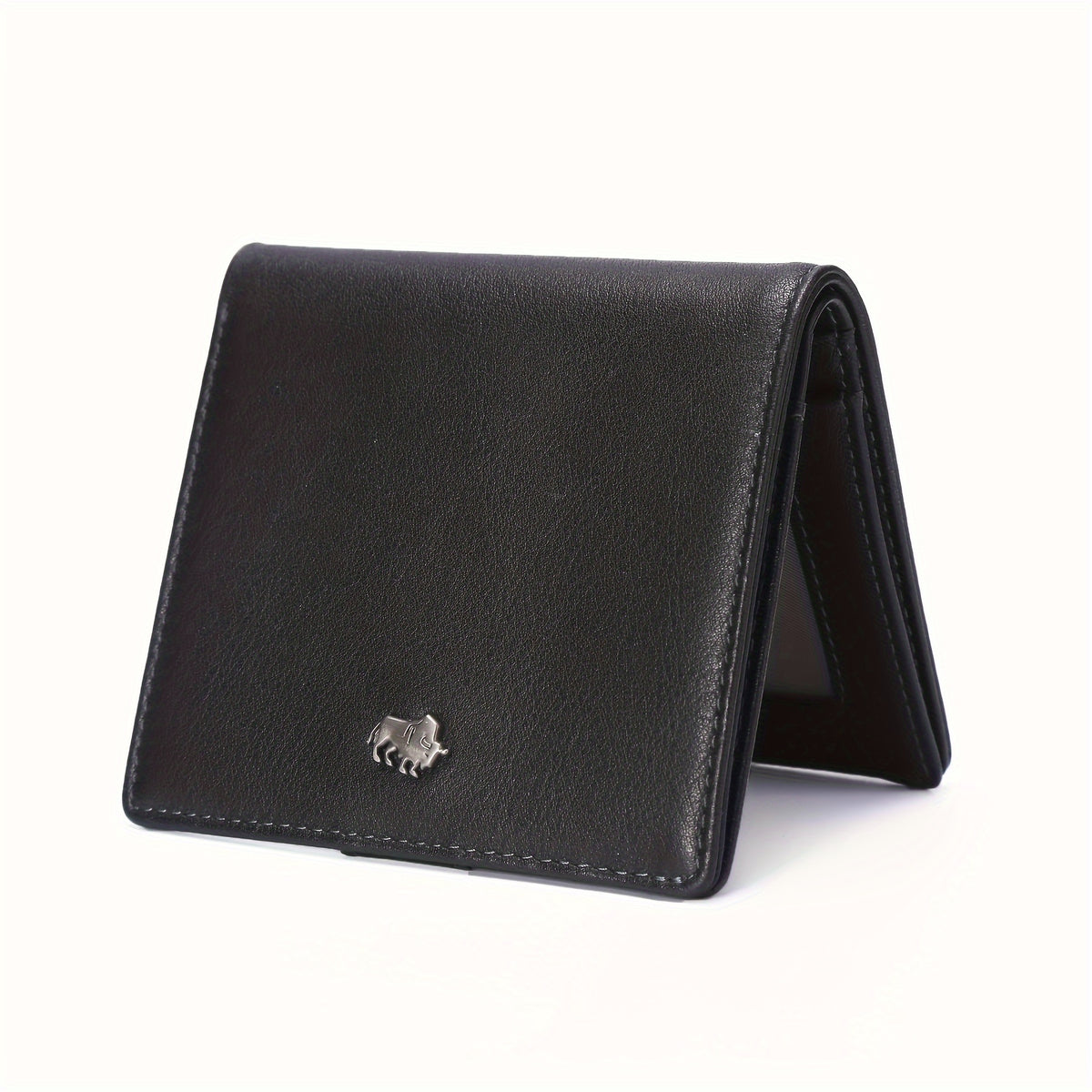 Portefeuille homme mini en cuir de vache, 8 fentes cartes