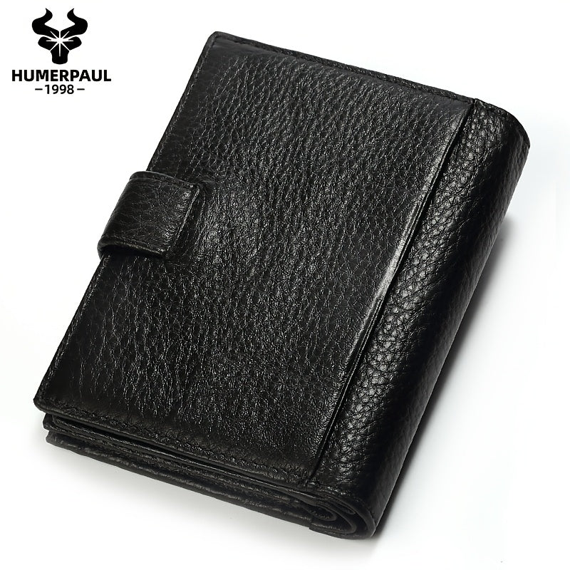 Portefeuille homme passeport et cartes, cuir de vachette