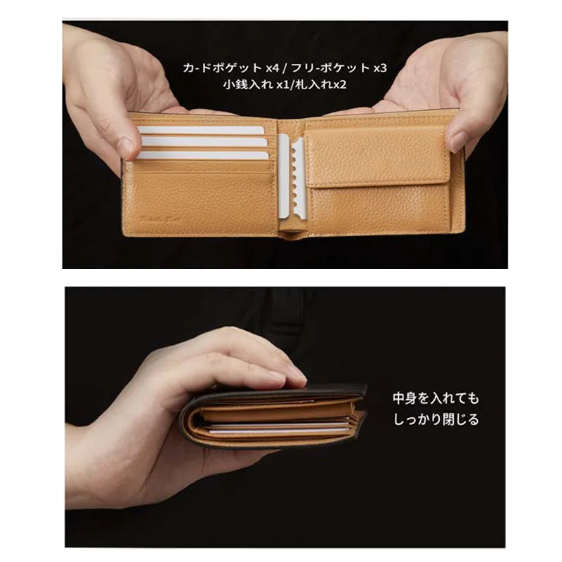 Portefeuille bifold en cuir véritable - Qualité et durabilité — photo 2