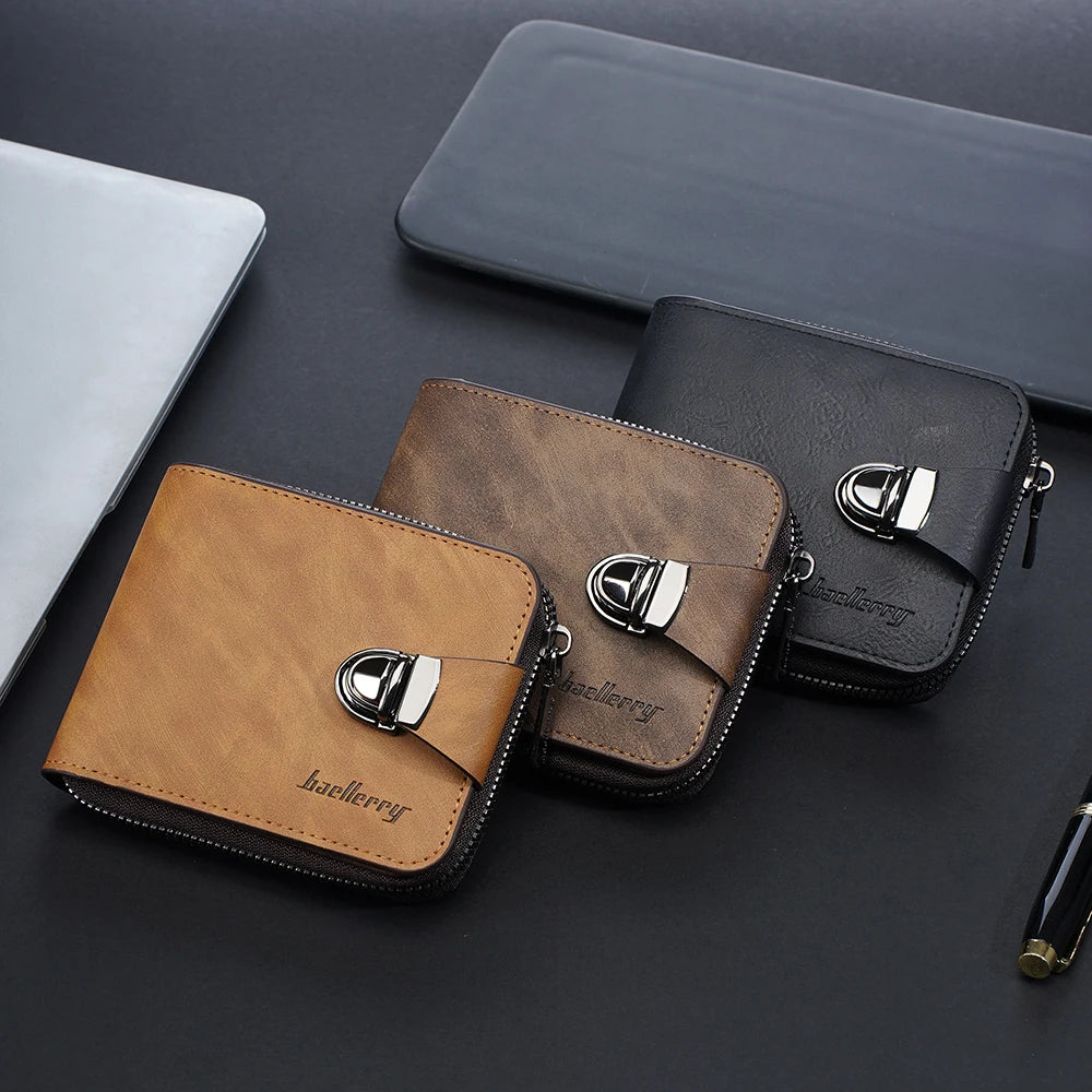 Portefeuille Retro pour Homme - Style Vintage & Double Sécurité (Modèle bae851) — photo 6