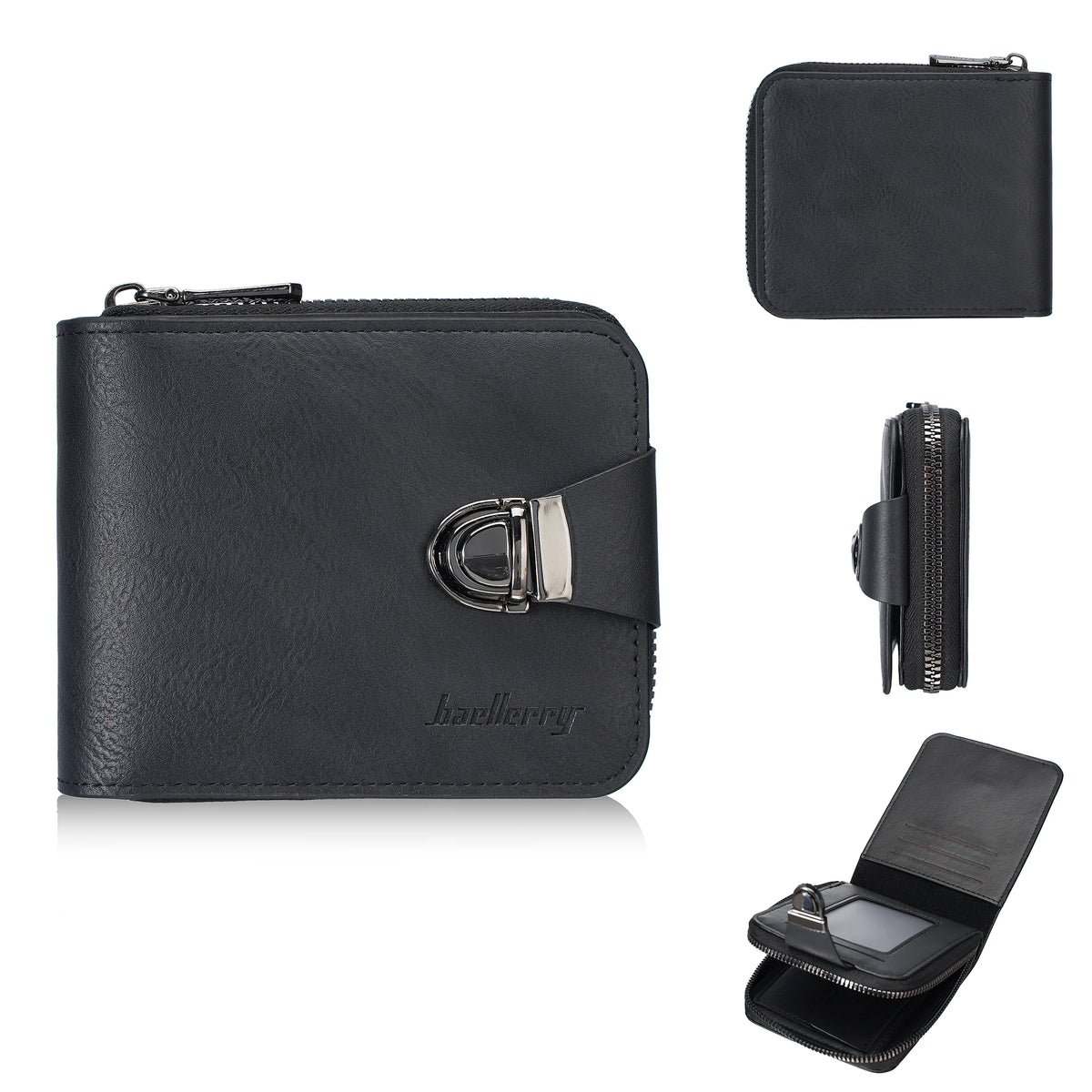 Portefeuille Retro pour Homme - Style Vintage & Double Sécurité (Modèle bae851) — photo 9
