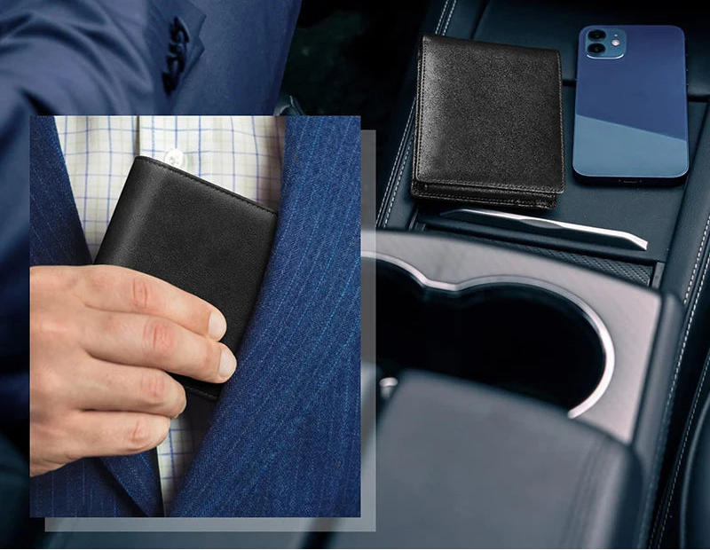 Portefeuille Homme Multi-Fonctions RFID - Haute Capacité 15 Cartes & Slim — photo 1