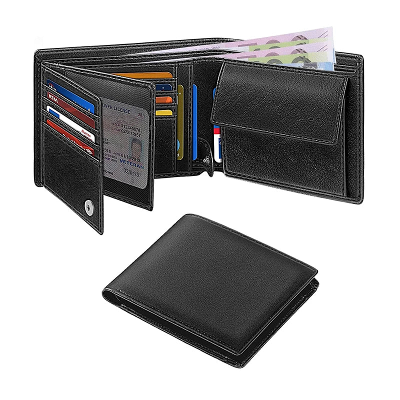 Portefeuille Homme Multi-Fonctions RFID - Haute Capacité 15 Cartes & Slim — photo 2