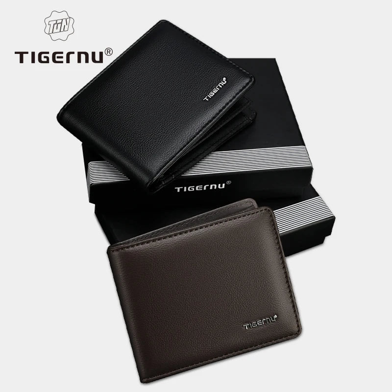 Portefeuille business en cuir PU premium avec protection RFID — photo 3