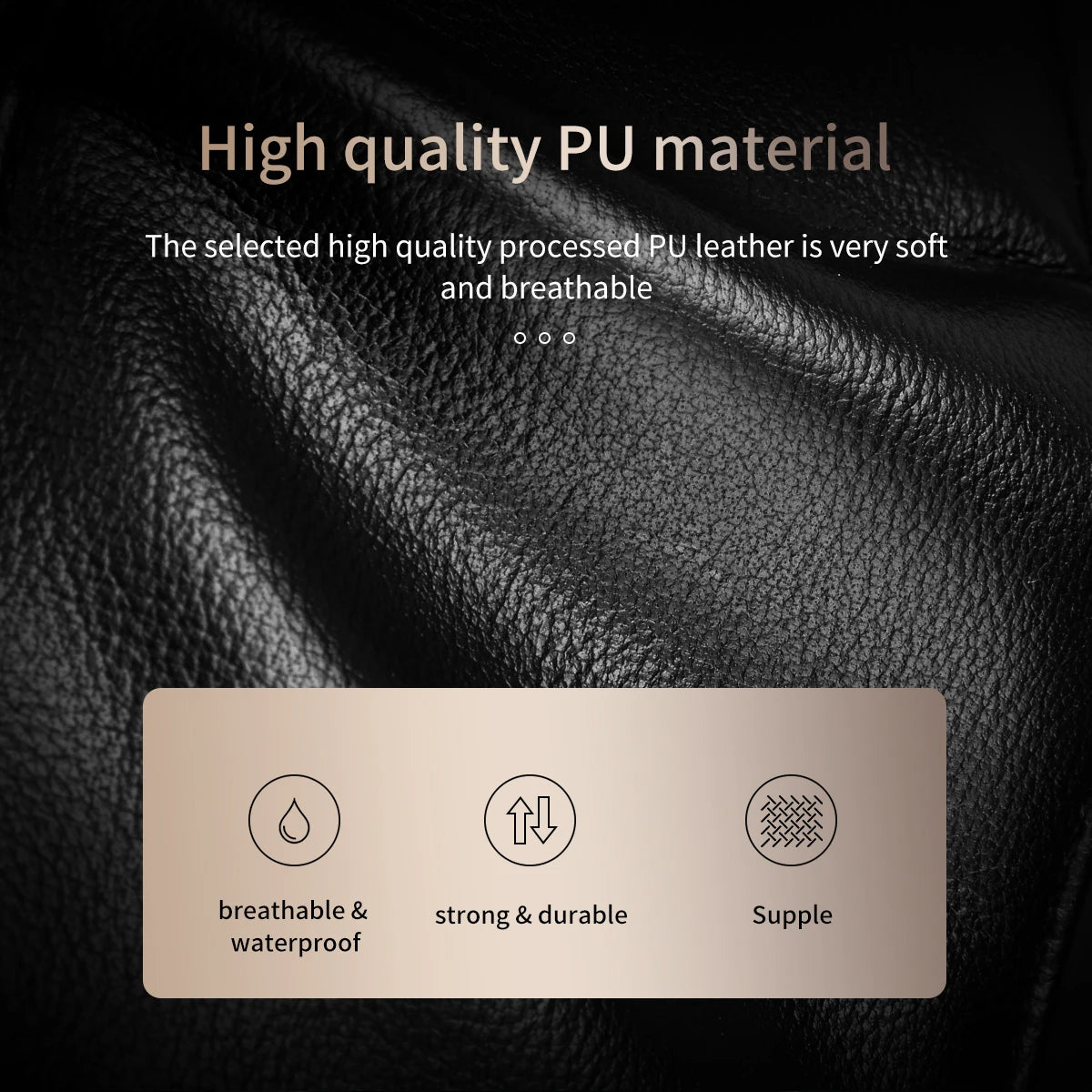 Portefeuille business en cuir PU premium avec protection RFID — photo 5