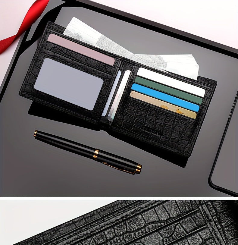 Portefeuille homme anti-RFID, format horizontal ou vertical