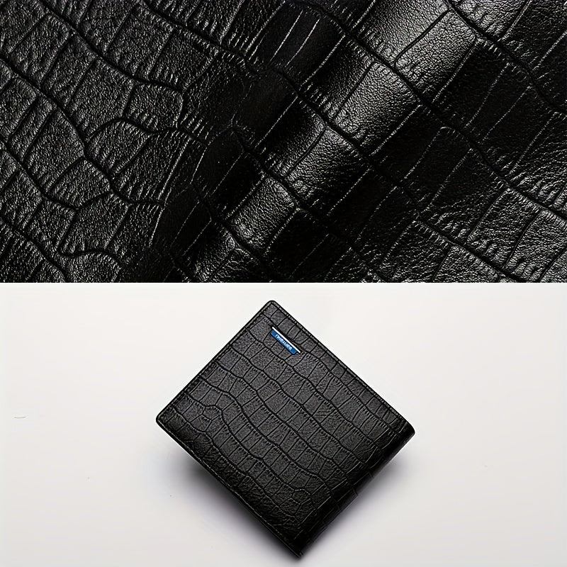 Portefeuille homme anti-RFID, format horizontal ou vertical