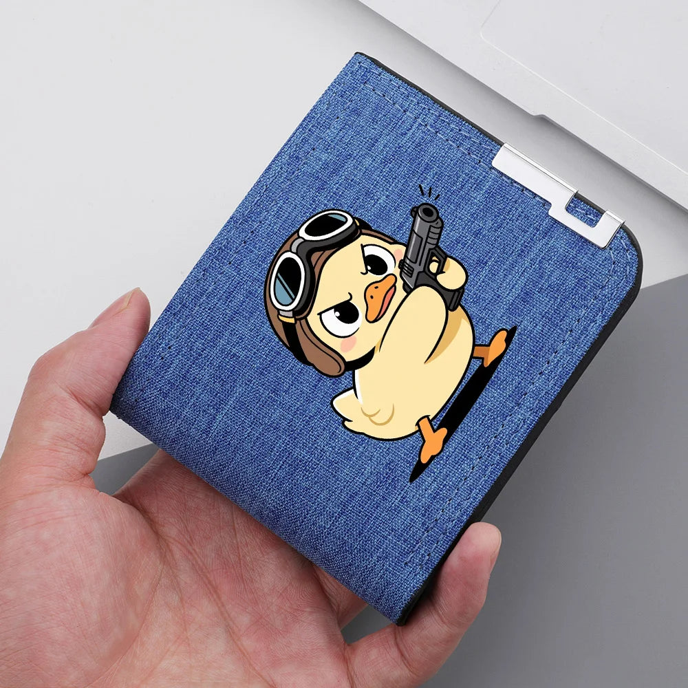 Portefeuille homme en toile style Anime - Ultra-léger et multi-emplacements — photo 4