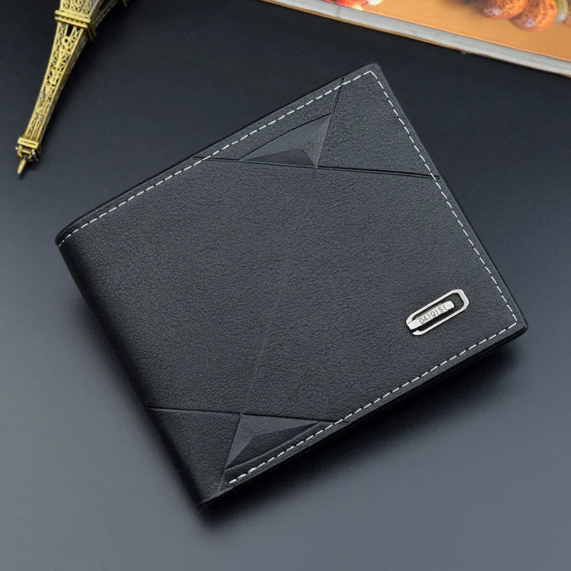 Portefeuille trifold tendance pour homme - Style urbain et format ultra-fin — photo 1