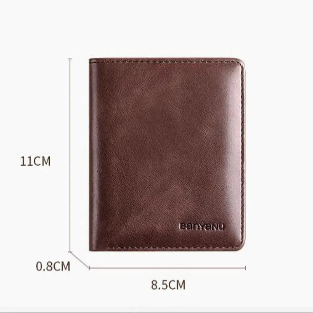 Portefeuille homme ultra-slim en cuir PU avec protection RFID — photo 5