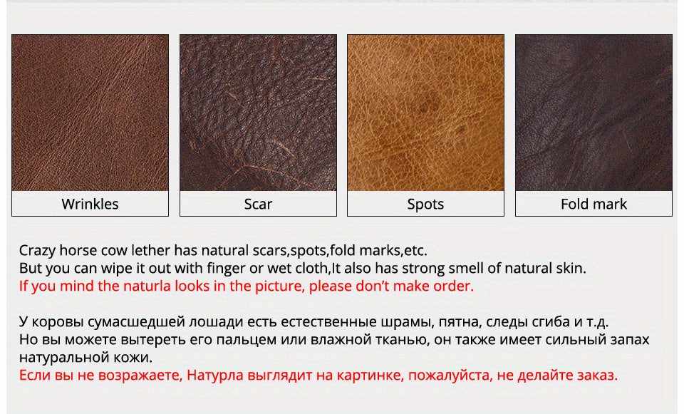Portefeuille homme cuir Crazy Horse, chargeur métal, 142 g