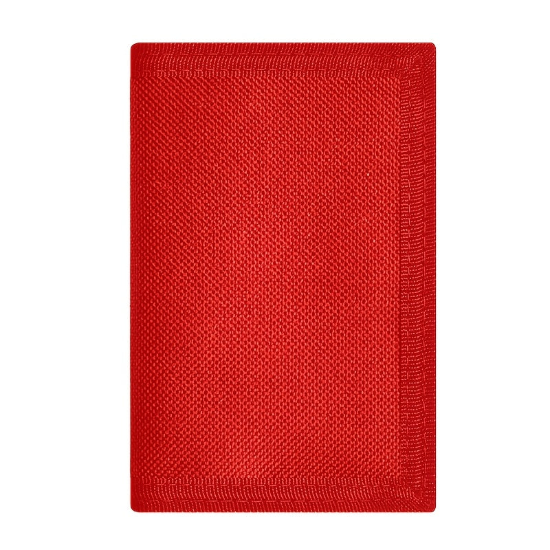 Portefeuille homme vertical 3 volets, porte-clés et fenêtre