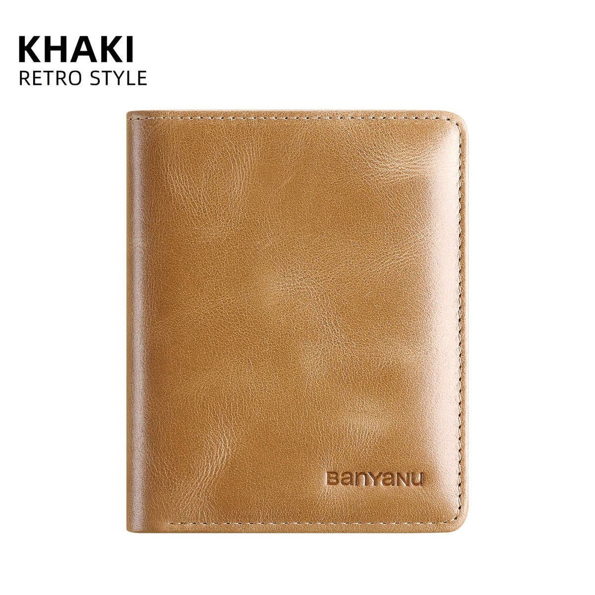 Cuir Vintage - Kaki