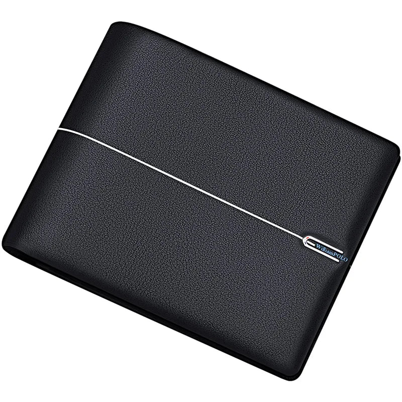 Portefeuille homme en cuir véritable de luxe — photo 6