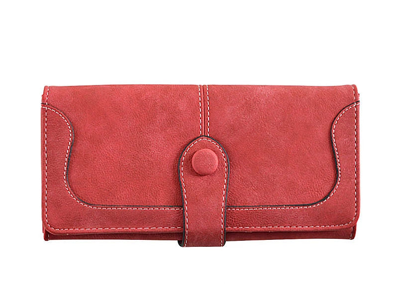 Portefeuille long grande capacité en cuir PU avec 17 fentes cartes — photo 9