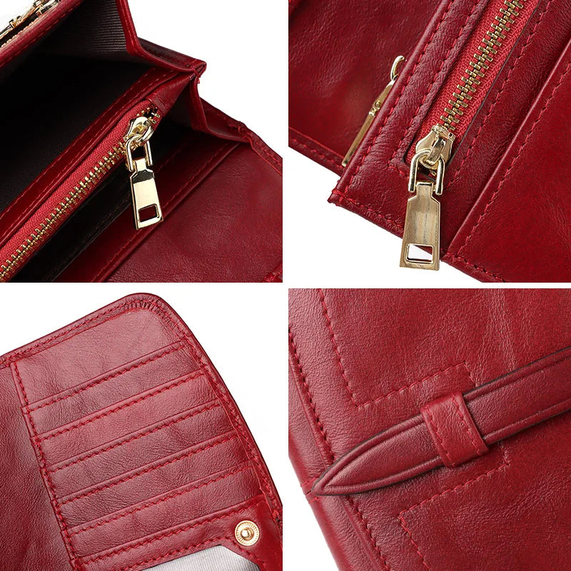 Portefeuille long en cuir véritable  avec protection RFID — photo 2