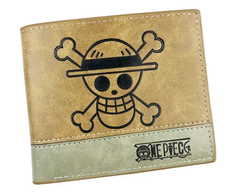 Portefeuille anime One Piece en cuir PU pour enfant et adolescent multicarte — photo 3