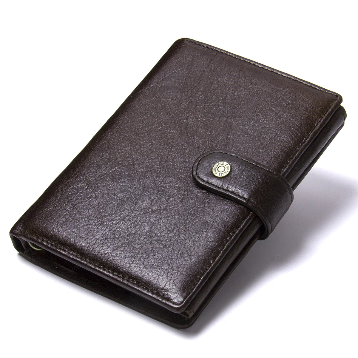 Portefeuille organisateur en cuir de vachette véritable pour homme — photo 6