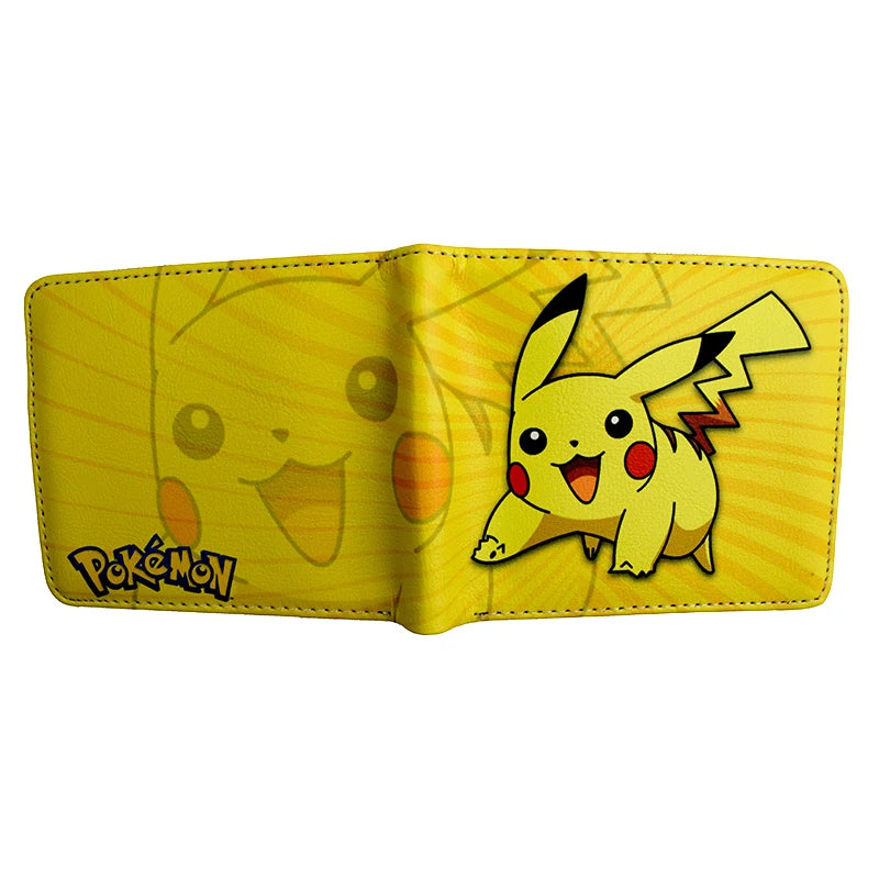 Portefeuille Pokémon Pikachu en cuir PU compact avec porte-cartes multipoches — photo 10