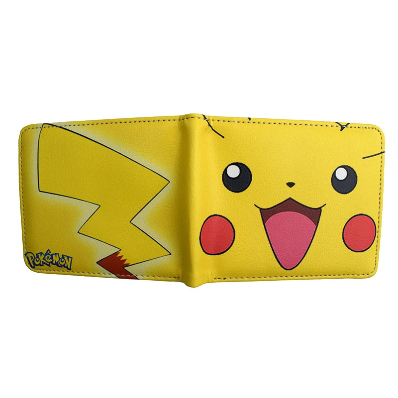 Portefeuille Pokémon Pikachu en cuir PU compact avec porte-cartes multipoches — photo 11