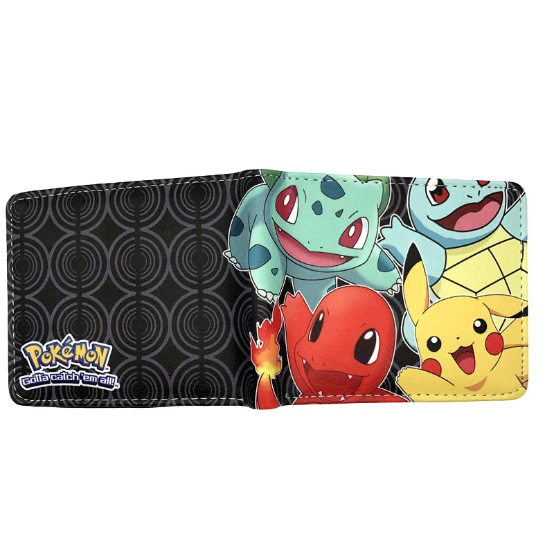 Portefeuille Pokémon Pikachu en cuir PU compact avec porte-cartes multipoches — photo 13