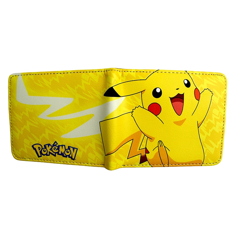 Portefeuille Pokémon Pikachu en cuir PU compact avec porte-cartes multipoches — photo 7
