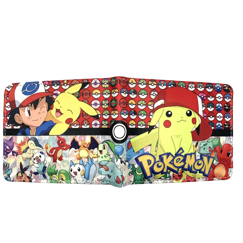 Portefeuille Pokémon Pikachu en cuir PU compact avec porte-cartes multipoches — photo 8