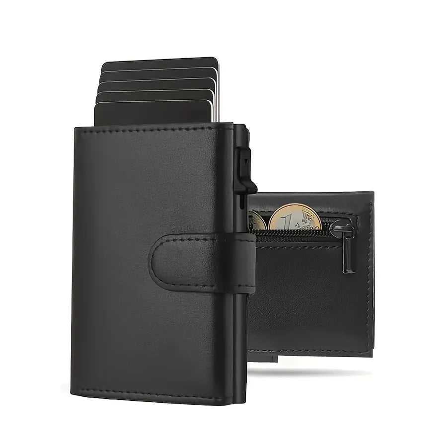 Portefeuille Pop-Up avec protection RFID et compartiment monnaie — photo 8