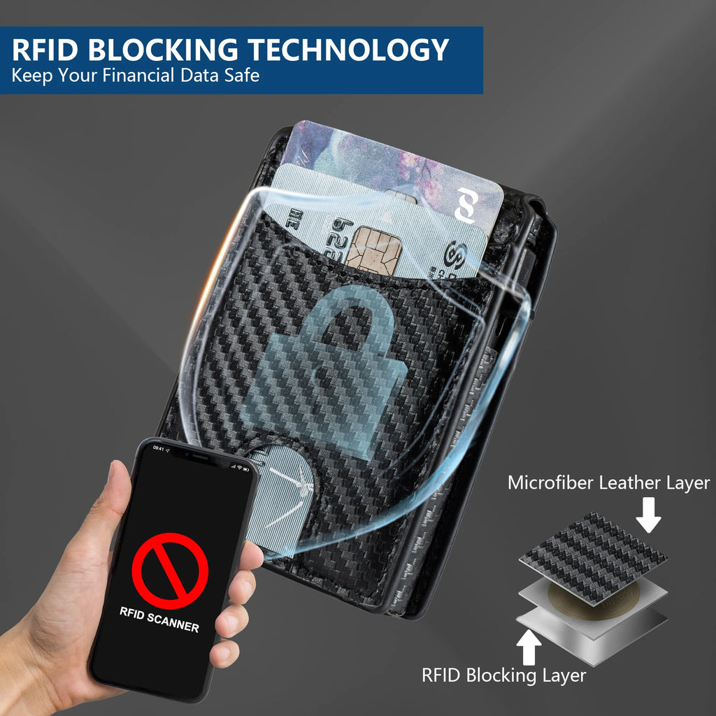 Portefeuille Pop-Up pour homme - Sécurité RFID et accès rapide — photo 7