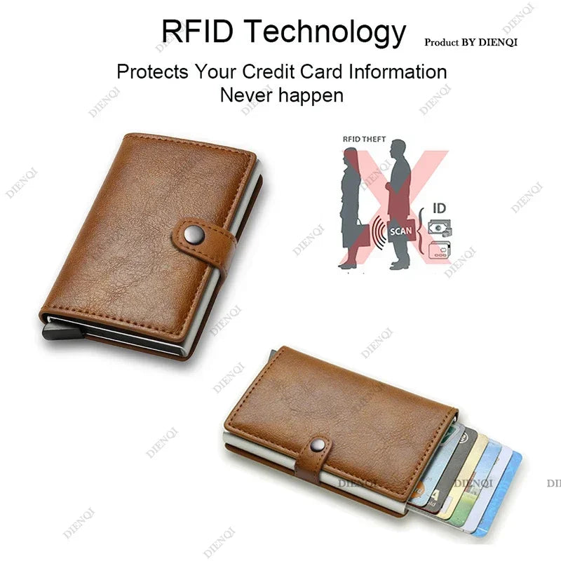 Portefeuille intelligent RFID en fibre de carbone - Slim, Luxe et Sécurisé — photo 4