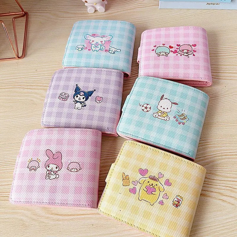 Portefeuille Sanrio Kuromi en cuir PU avec porte-photo et fermeture hasp — photo 5