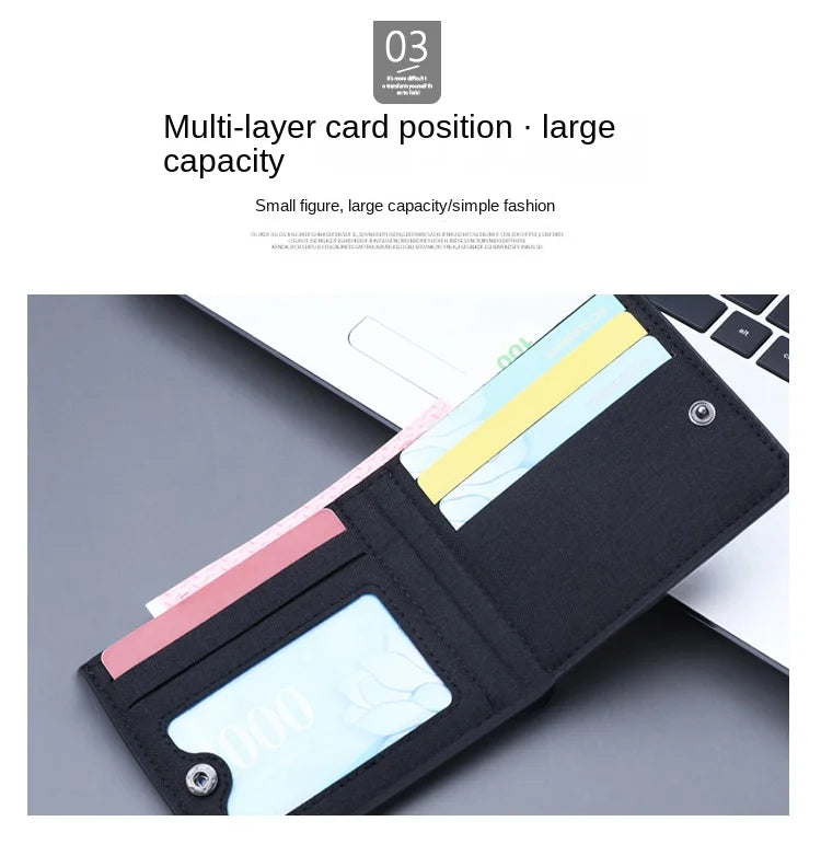 Portefeuille ultra-fin style Supernatural - Compact et poids plume — photo 1