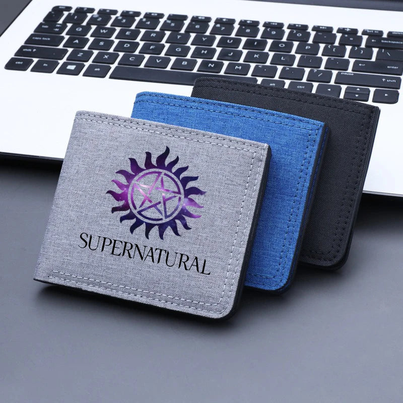 Portefeuille ultra-fin style Supernatural - Compact et poids plume — photo 3 Image