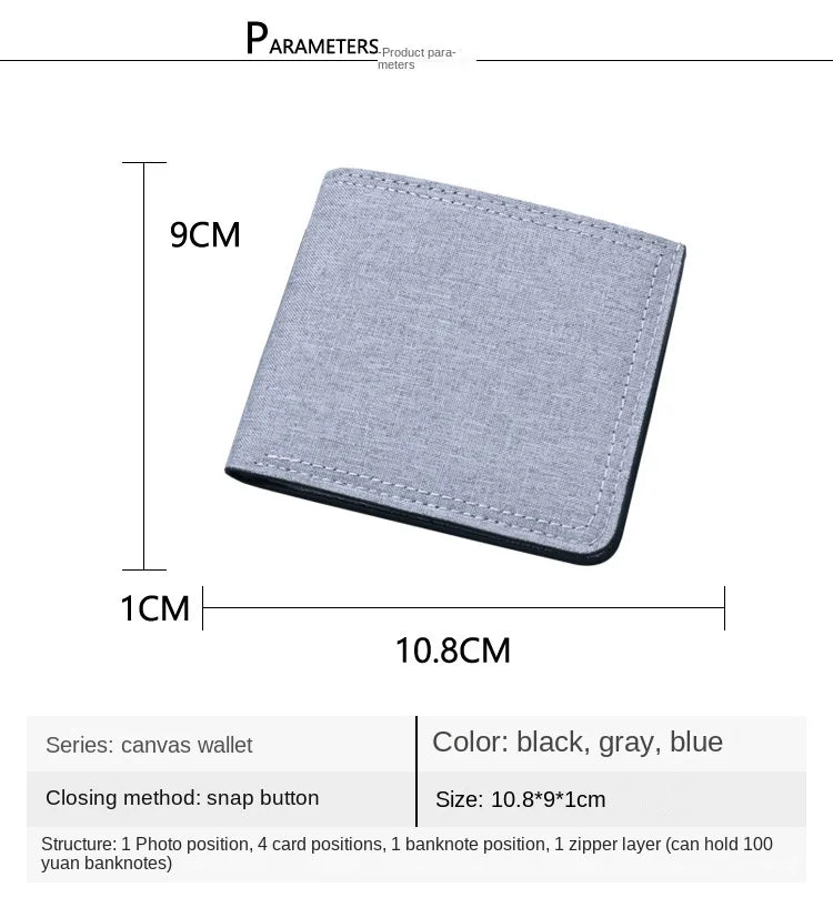 Portefeuille ultra-fin style Supernatural - Compact et poids plume — photo 5